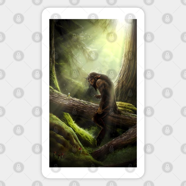 Forest Satyr Magnet by TheGamingGeeks